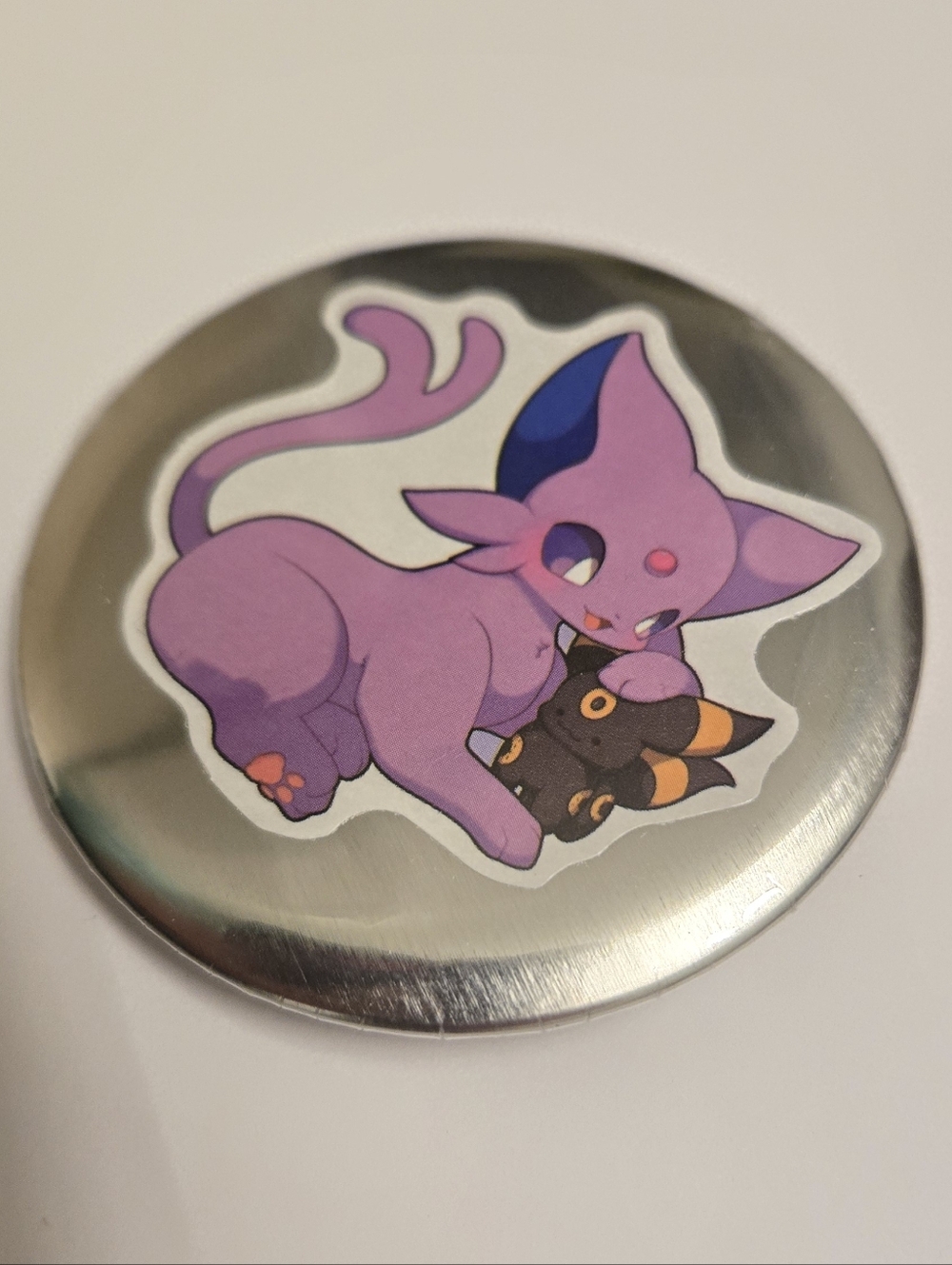 Espeon & Umbreon Pokémon Handmade 2.25” Pinback Button